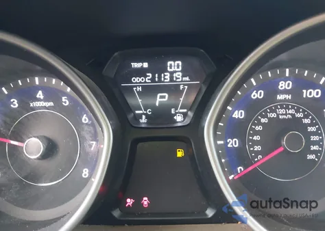 2013 Hyundai Elantra Limited из США, поврежденный, VIN 5NPDH4AEXDH307972